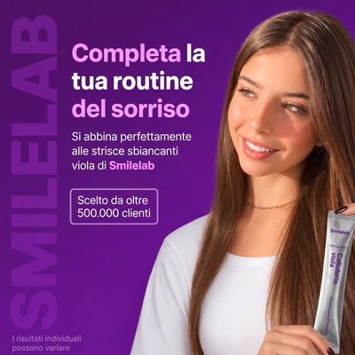 Collutorio sbiancante viola